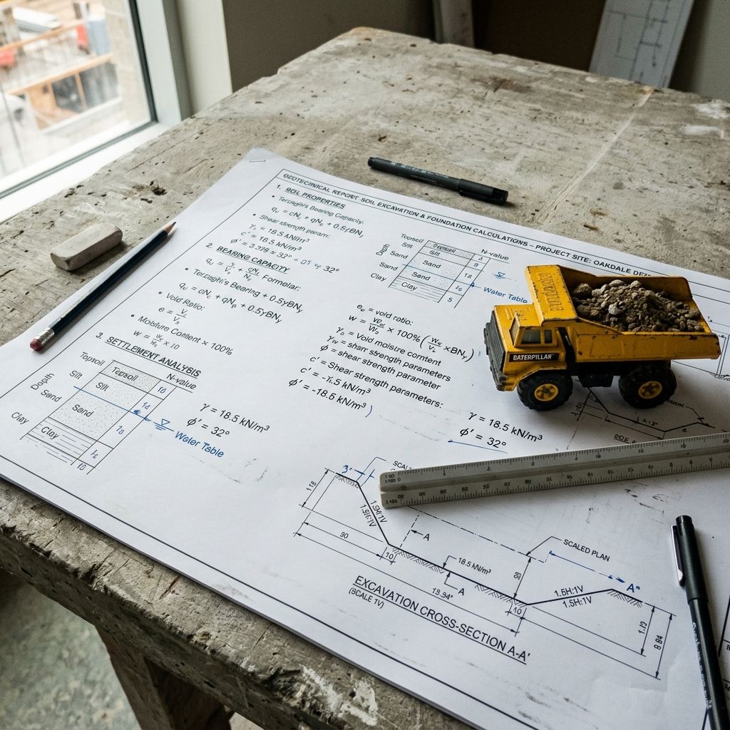 Soil filling calculation formula and compaction factors